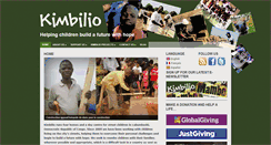 Desktop Screenshot of kimbiliocongo.org